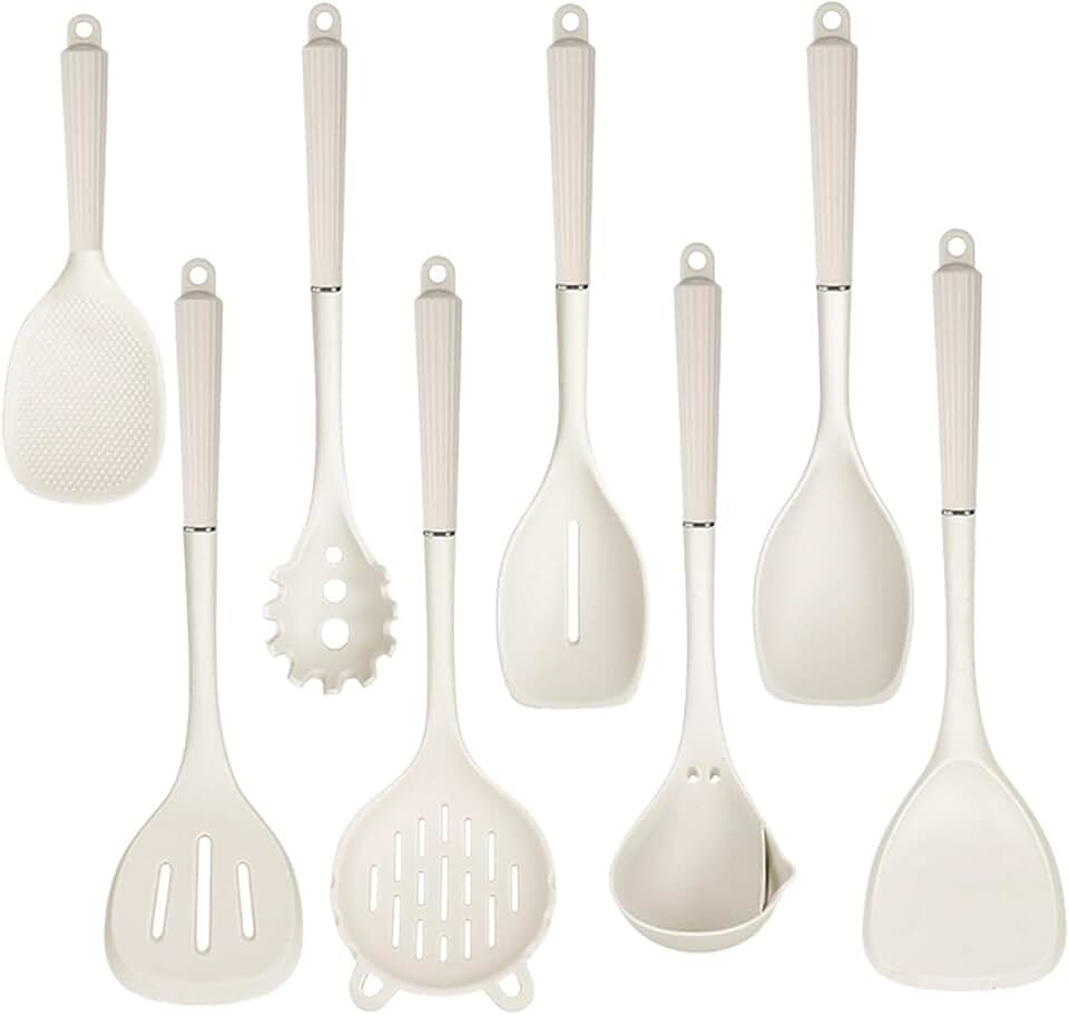 8-Piece Silicone Kitchen Utensil Set