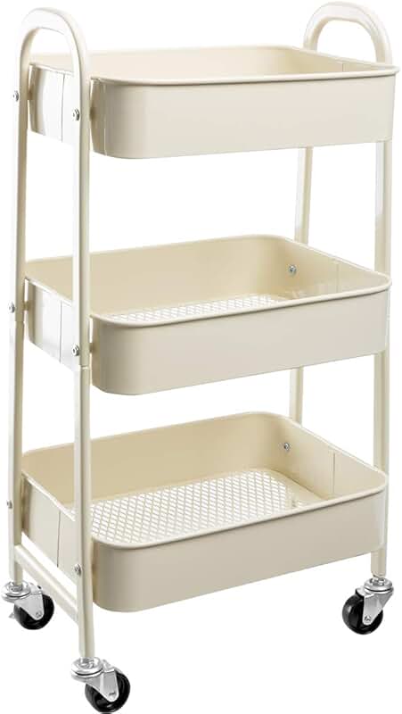 Set of 4 Clear 10x6 Inch Pantry Organizer Bins