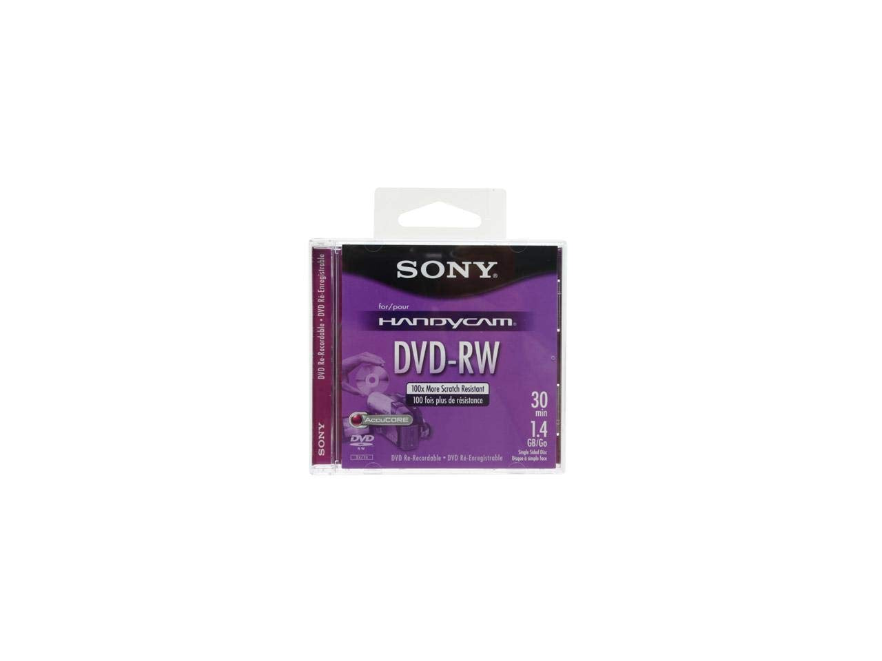 DVD-RW Mini Recordable disc DISC,DVD-RW,8CM,30M,1.4GB 7107