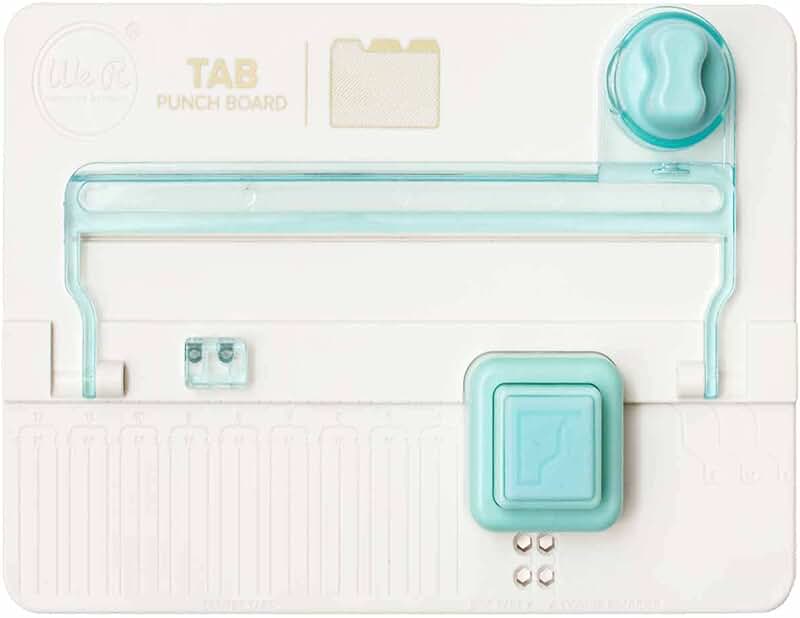 Tab Punch Board for Crafts and Scrapbooking