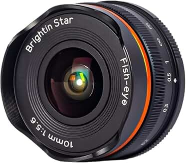 10mm F5.6 fisheye lens for Fuji mirrorless cameras