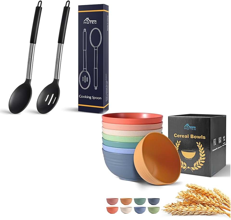 Large Heat-Resistant Silicone Cooking Spoon for Kitchen