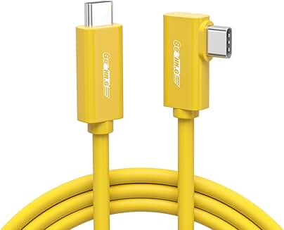 15FT Fiber Optic USB C Tethering Cable with 10Gbps Data Transfer