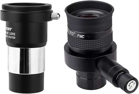 20mm Crosshair Eyepiece with 2X Barlow Lens