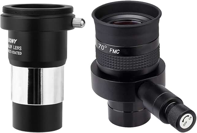 20mm Crosshair Eyepiece with 2X Barlow Lens