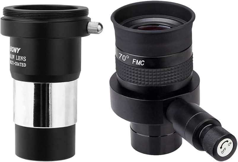 20mm Crosshair Eyepiece with 2X Barlow Lens
