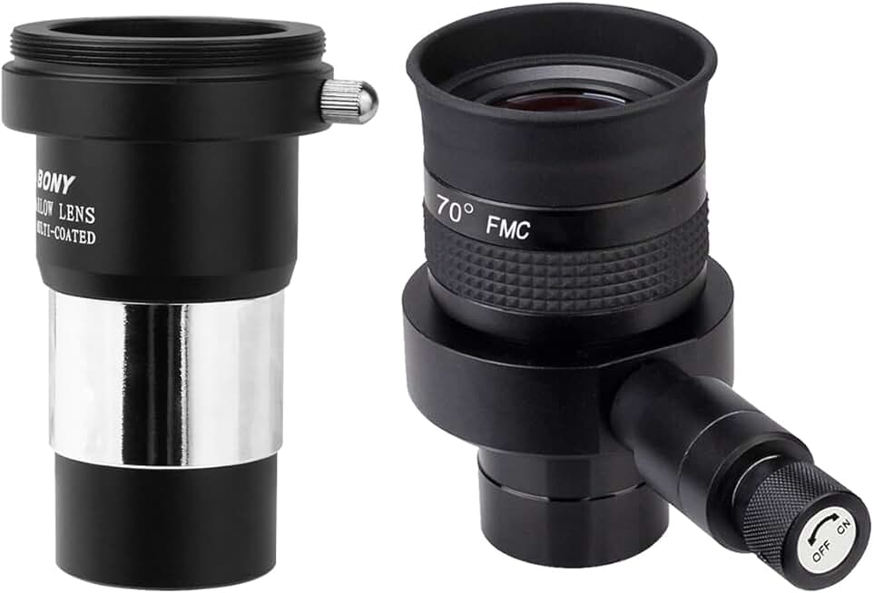 20mm Crosshair Eyepiece with 2X Barlow Lens