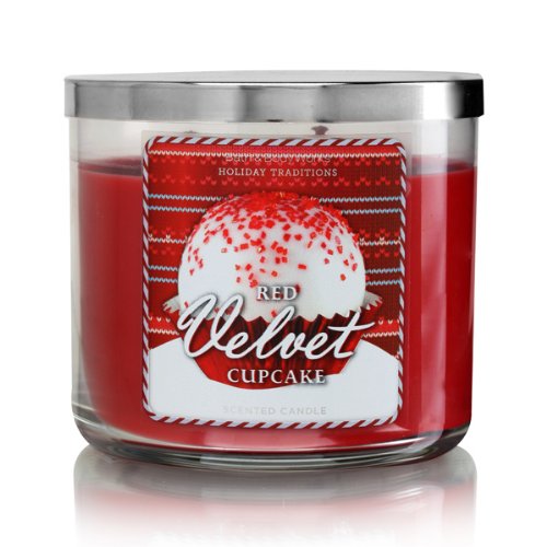 Red Velvet Cupcake 3-Wick Scented Candle