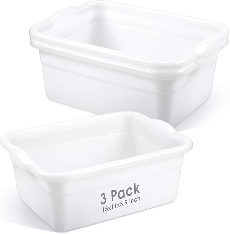 3-Tier Plastic and Metal Storage Shelf