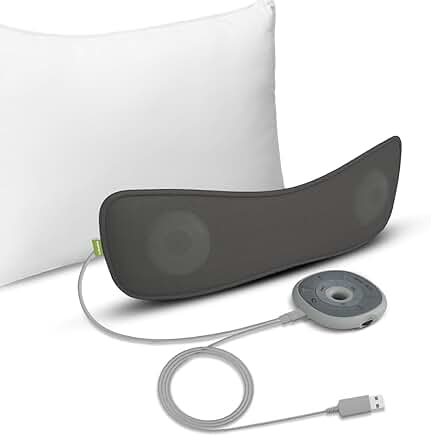 Pillow Speaker for Sleep with White Noise and Bluetooth