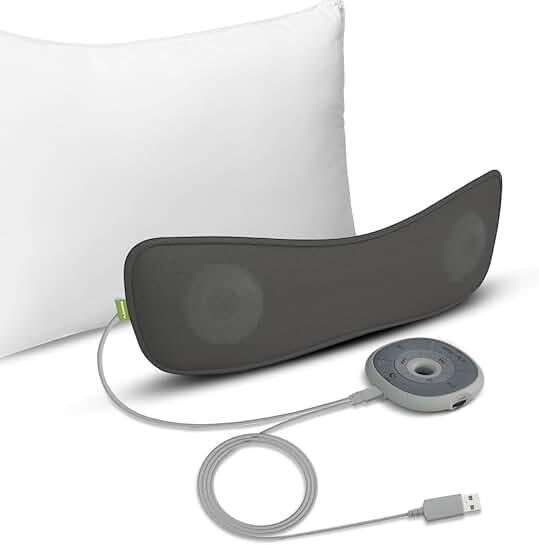 Pillow Speaker for Sleep with White Noise and Bluetooth