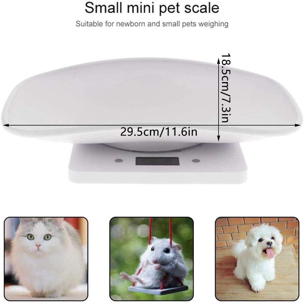 Pet Scale, Digital Body Weight Bathroom Scale, Multi-Function Baby Scale, Measure Weight Accurately(Max: 22 s), Perfect for Toddler/Puppy/Cat/Dog/Adult