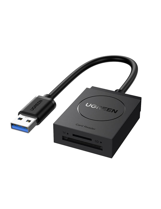 SD Card Reader USB 3.0 for TF and SD Cards, dual slot