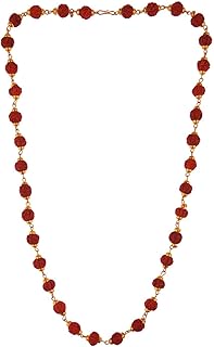 Handmade Rudraksha Beaded Necklace for Women