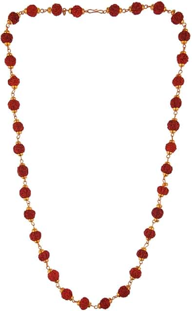 Handmade Rudraksha Beaded Necklace for Women
