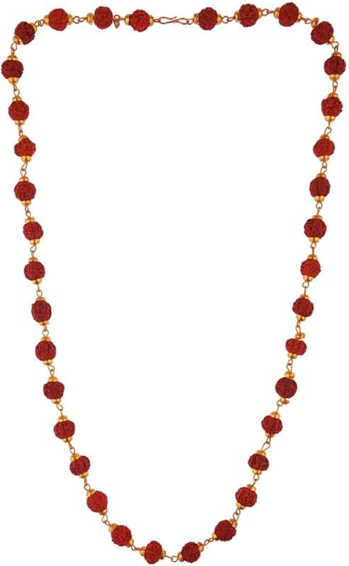 Handmade Rudraksha Beaded Necklace for Women