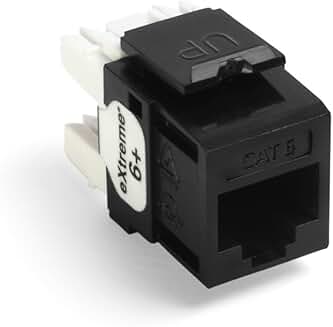 Black 10-Pack QuickPort Connector