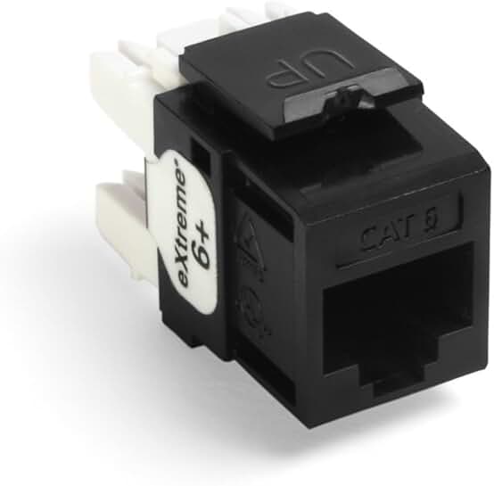 Black 10-Pack QuickPort Connector