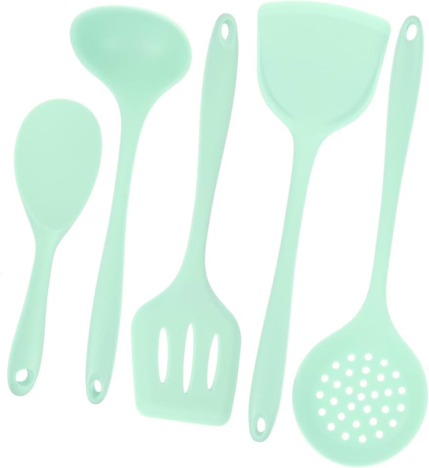 Silicone Spatula Spoon for Cooking, Heat Resistant, Nonstick