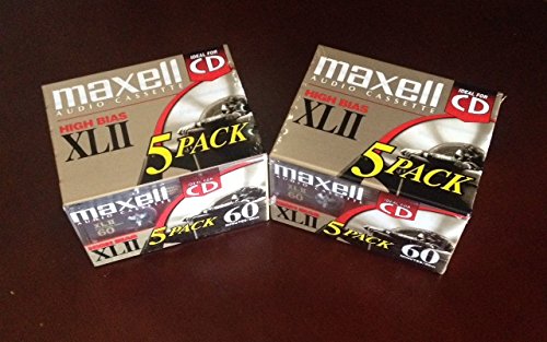 XLII 60 Cassette 1 x 60min High BIAS Pack of 10