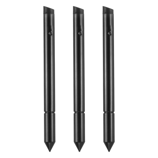 3-Pack 2-in-1 Touch Screen Stylus Pen in Black