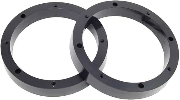 Pair of 8.5-inch Plastic Speaker Spacer Rings