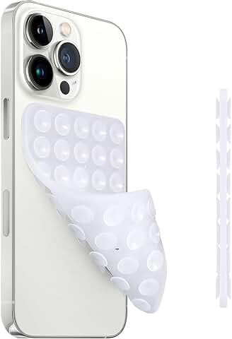 Silicone Suction Cup Phone Mount for Hands-Free Use