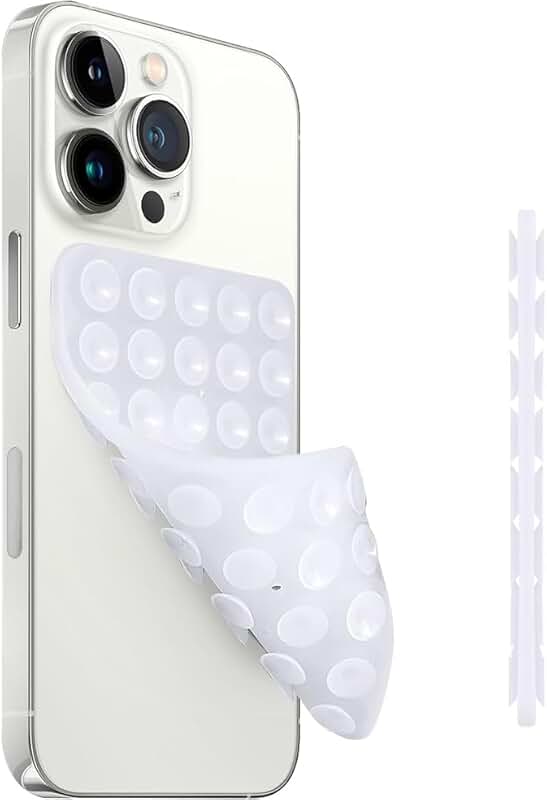 Silicone Suction Cup Phone Mount for Hands-Free Use