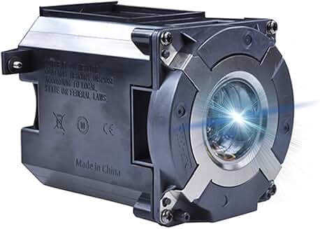 Replacement Lamp Bulb with Housing for Projectors