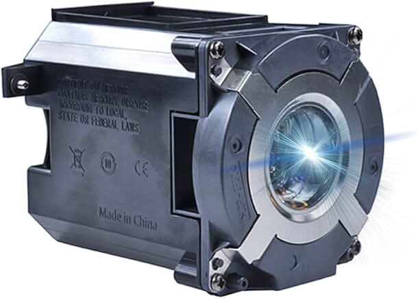 Replacement Lamp Bulb with Housing for Projectors