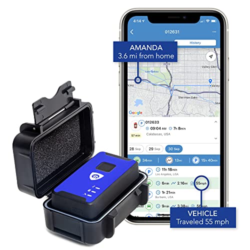 Spark Nano 7 GPS Tracker for Vehicles, Weatherproof Magnetic Car Device