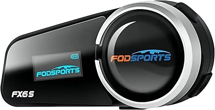 Motorcycle Helmet Bluetooth Intercom with FM Radio