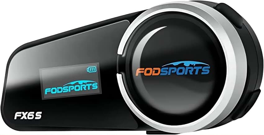 Motorcycle Helmet Bluetooth Intercom with FM Radio