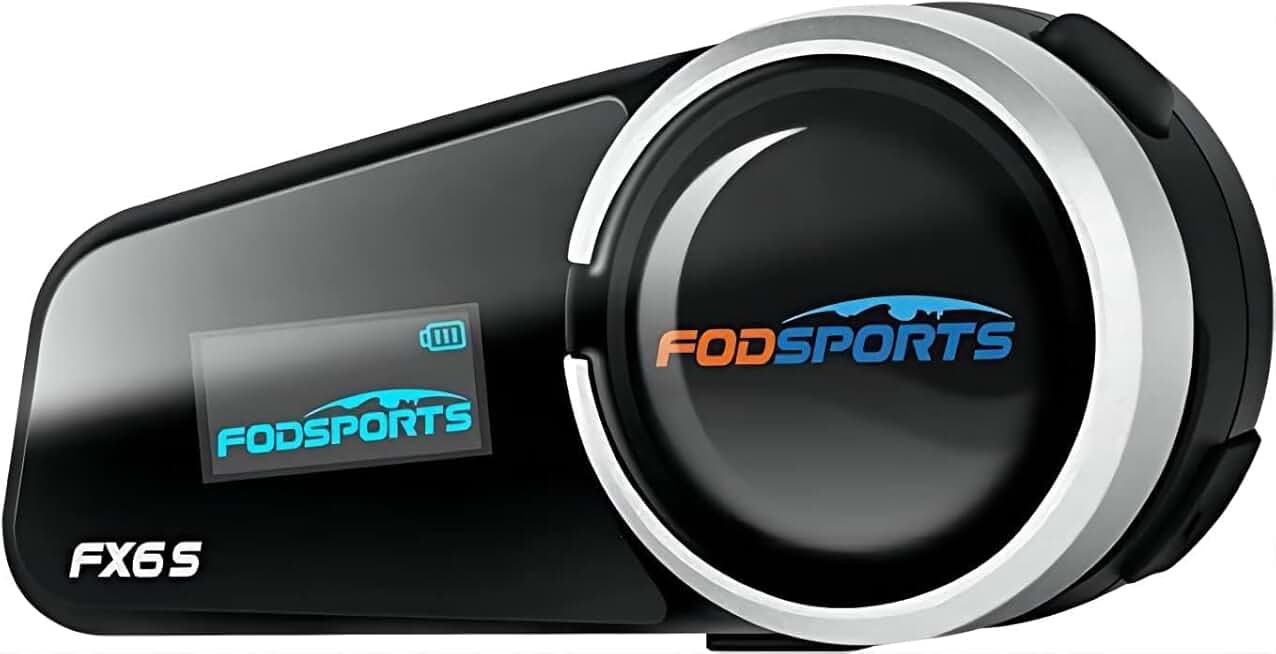 Motorcycle Helmet Bluetooth Intercom with FM Radio