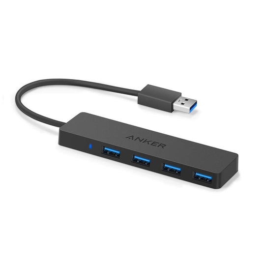 4-Port USB 3.0 Data Hub for Macbook and PC
