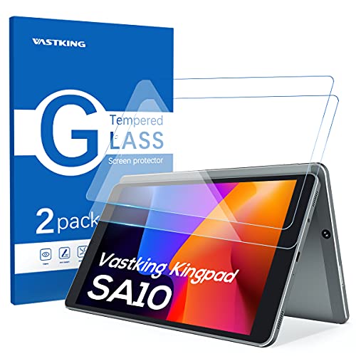 (Only fit SA10, do not fit K10) Kingpad SA10 Tablet Tempered Glass Screen Protector, Anti-shatter, Anti-scratches, Anti-fingerprints, HD Clear shield, Super Hardness Screen Protector