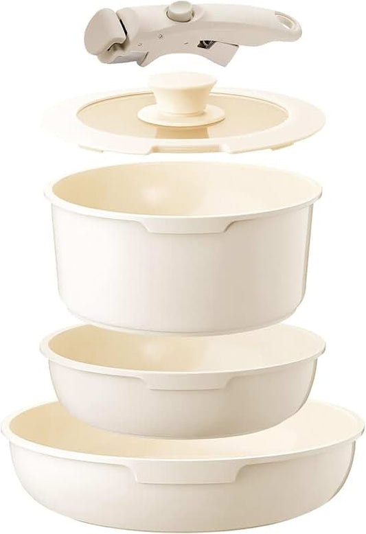 15-piece nonstick cookware set with baking pan and tools