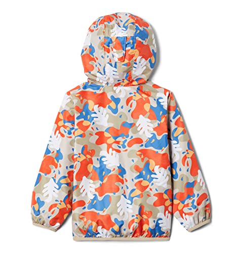 Baby Mini Pixel Grabber II Wind Jacket, Ancient Fossil Camo Splash, 0/3