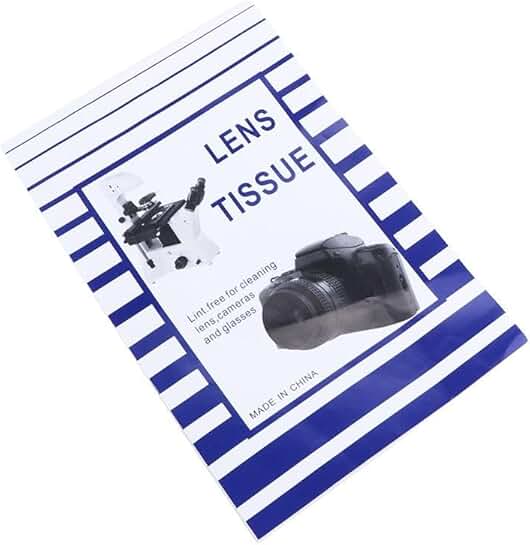 50 Sheets Soft Lens Cleaning Paper for Cameras and Microscopes