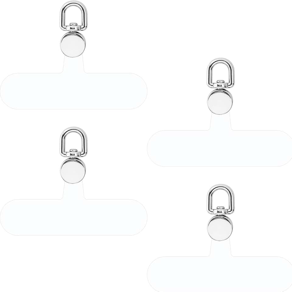 4pcs Rotatable TPU Phone Tether Tabs