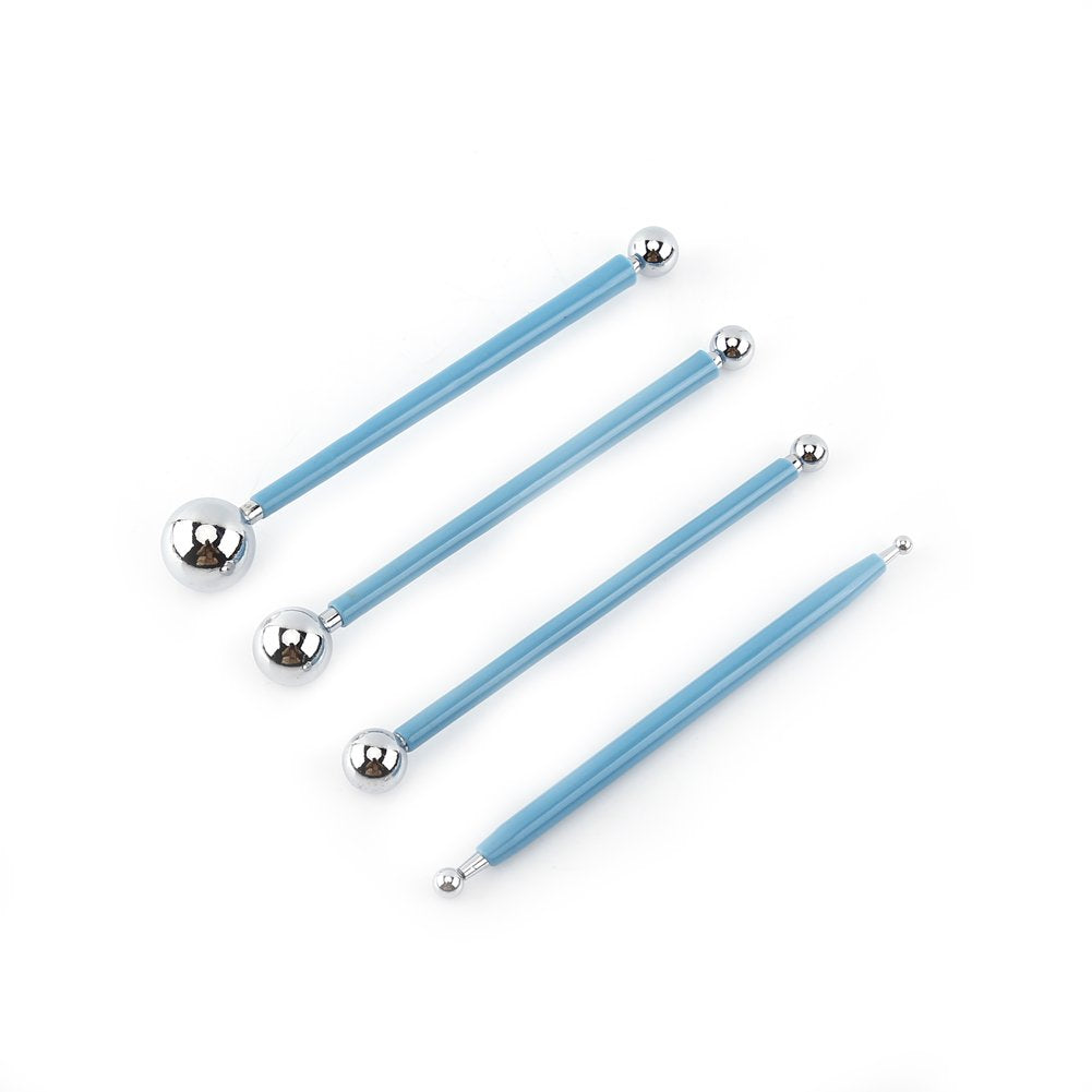 8-Piece Stainless Steel Modeling Ball Tools Set