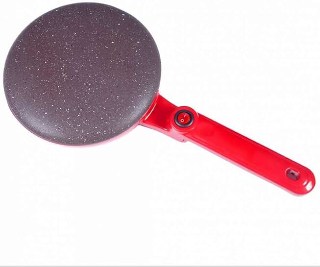 Electric non-stick crepe maker with handle, 20cm