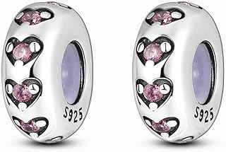 Sterling Silver Bead Charms for Bracelets and Necklaces