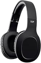 Wireless over-ear headphones with microphone and 8-hour battery