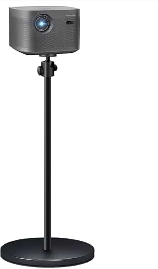Adjustable Heavy Duty Floor Projector Stand with 360° Rotation