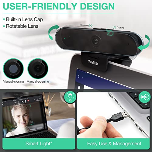 Webcam Web Camera Teams-Zoom with Microphone UVC20 1080P HD Video and Audio Conferencing System Meeting Skype Business Gaming Recording (UVC20)