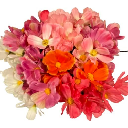 MODAIO-Floral Garden 5-Stem Faux Cosmos Bushes, 16x7-in. (Pack of 29)