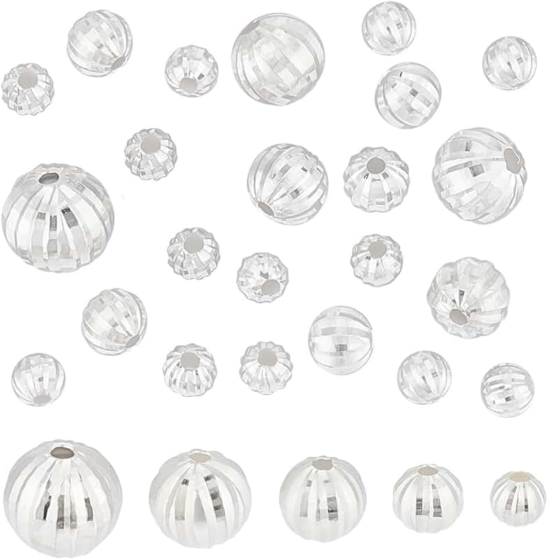 20 Sterling Silver Beads for Jewelry Making