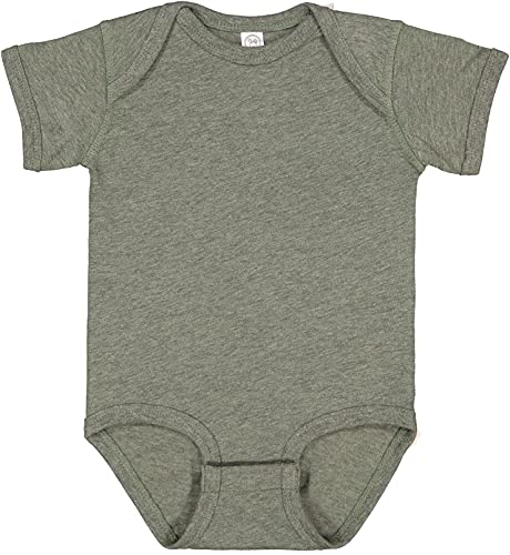 , Baby Soft Fine Jersey Short Sleeve Bodysuit, Bamboo Blackout,