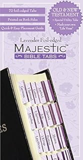 Lavender Bible Tabs